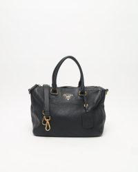 Prada Vitello Boston Bag