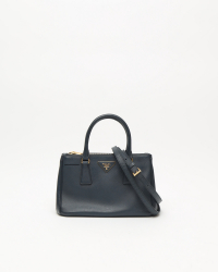 Prada Small Saffiano Lux Double Zip Bag