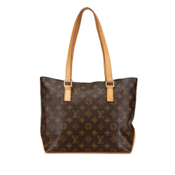 Louis Vuitton B Louis Vuitton Brown Monogram Canvas Canvas Monogram Cabas Piano France