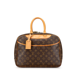 Louis Vuitton AB Louis Vuitton Brown Monogram Canvas Canvas Monogram Deauville Italy