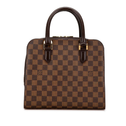 Louis Vuitton B Louis Vuitton Brown Damier Canvas Canvas Damier Ebene Triana France