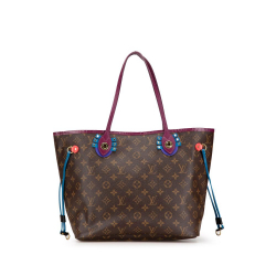 Louis Vuitton AB Louis Vuitton Brown Monogram Canvas Canvas Monogram Totem Neo Neverfull MM Spain