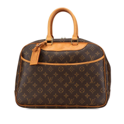 Louis Vuitton B Louis Vuitton Brown Monogram Canvas Canvas Monogram Deauville France