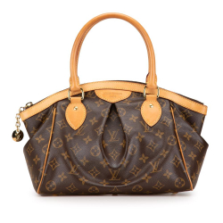 Louis Vuitton B Louis Vuitton Brown Monogram Canvas Canvas Monogram Tivoli PM France