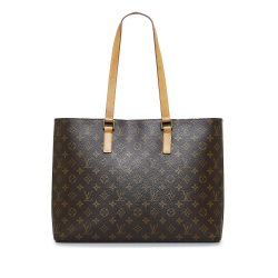 Louis Vuitton B Louis Vuitton Brown Monogram Canvas Canvas Monogram Luco Spain