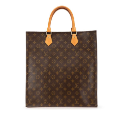 Louis Vuitton B Louis Vuitton Brown Monogram Canvas Canvas Monogram Sac Plat France