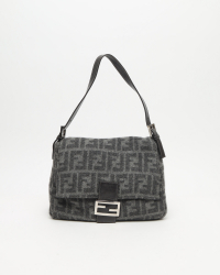 Fendi Zucca Tweed Mamma Bag