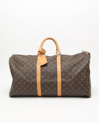 Louis Vuitton Monogram Keepall 55 Weekend Bag