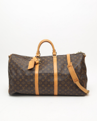 Louis Vuitton Monogram Keepall Bandoulière 55 Weekend Bag