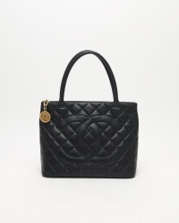 Chanel Caviar Medallion Tote Bag