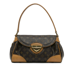 Louis Vuitton AB Louis Vuitton Brown Monogram Canvas Canvas Monogram Beverly MM France