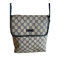 Gucci GG Blue canvas crossbody