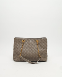 Bottega Veneta Intrecciato Chain Tote Bag