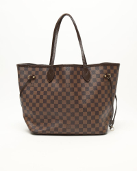 Louis Vuitton Damier Ebene Neverfull Mm Tote Bag