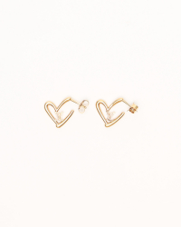 Louis Vuitton Boucle D oreille Heart Fall in Love Earrings