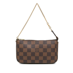 Louis Vuitton B Louis Vuitton Brown Damier Canvas Canvas Damier Ebene Mini Pochette Accessoires France