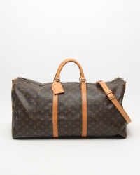 Louis Vuitton Monogram Keepall Bandoulière 60 Weekend Bag