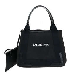 Balenciaga Navy Cabas