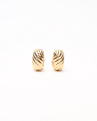 Christian Dior Swirl Clip-on Earrings