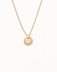 Christian Dior CD Circle Logo Necklace