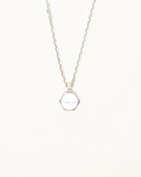 Gucci Logo Silver Chain Necklace