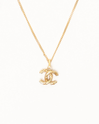 Chanel Coco Mark Chain Necklace