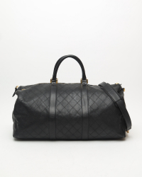 Chanel CC Quilted Weekend Bag