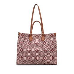 Louis Vuitton AB Louis Vuitton Red Canvas Fabric Monogram Since 1854 Onthego GM France