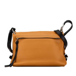 Loewe AB LOEWE Brown Calf Leather Small Tent Crossbody Spain