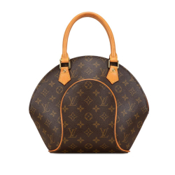 Louis Vuitton B Louis Vuitton Brown Monogram Canvas Canvas Monogram Ellipse PM France