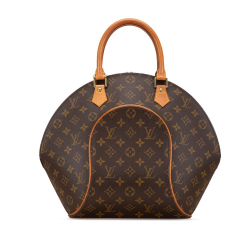 Louis Vuitton B Louis Vuitton Brown Monogram Canvas Canvas Monogram Ellipse PM France