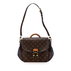 Louis Vuitton B Louis Vuitton Brown with Blue Monogram Canvas Canvas Monogram Eden MM France