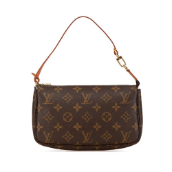 Louis Vuitton AB Louis Vuitton Brown Monogram Canvas Canvas Monogram Pochette Accessoires France