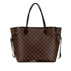 Louis Vuitton AB Louis Vuitton Brown Damier Canvas Canvas Damier Ebene Neverfull MM France