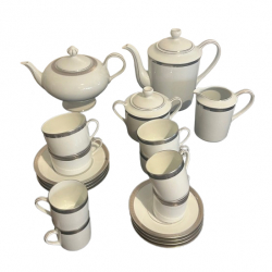 Bernardaud 20-piece tea and coffee set