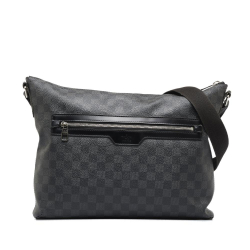 Louis Vuitton B Louis Vuitton Black Damier Canvas Canvas Damier Graphite Mick MM France