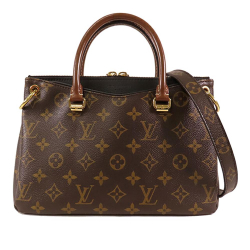 Louis Vuitton AB Louis Vuitton Brown Monogram Canvas Canvas Monogram Pallas BB France