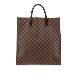 Louis Vuitton AB Louis Vuitton Brown Damier Canvas Canvas Damier Ebene Sac Plat France