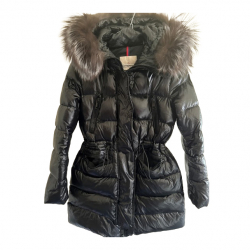 Moncler Manteau  avec fourrure