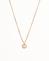 Christian Dior CD Logo Necklace