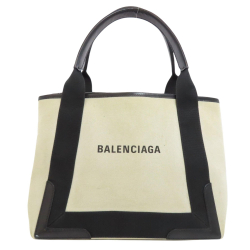 Balenciaga Navy Cabas