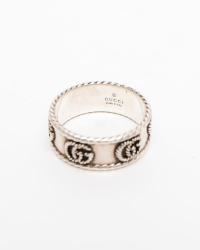 Gucci GG Marmont Silver Ring