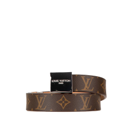 Louis Vuitton AB Louis Vuitton Brown Monogram Canvas Canvas Monogram Ceinture Belt Spain