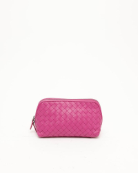 Bottega Veneta Intrecciato Leather Pouch