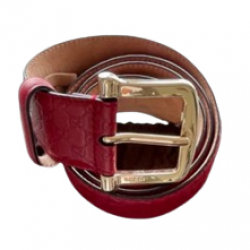 Gucci Ceinture Signature Guccissima rouge