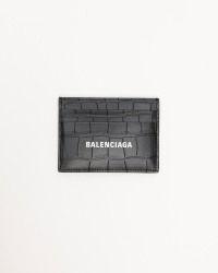 Balenciaga Mock Croc Card Holder