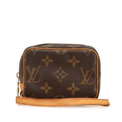 Louis Vuitton B Louis Vuitton Brown Monogram Canvas Canvas Monogram Trousse Wapity France