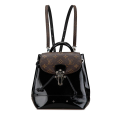 Louis Vuitton B Louis Vuitton Black Vernis Leather Leather Monogram Vernis Hot Springs France