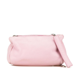 Givenchy B Givenchy Pink Light Pink Calf Leather Mini Pandora Crossbody Italy