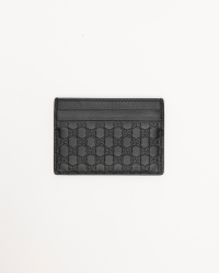 Gucci Micro Guccissima Leather Card Case